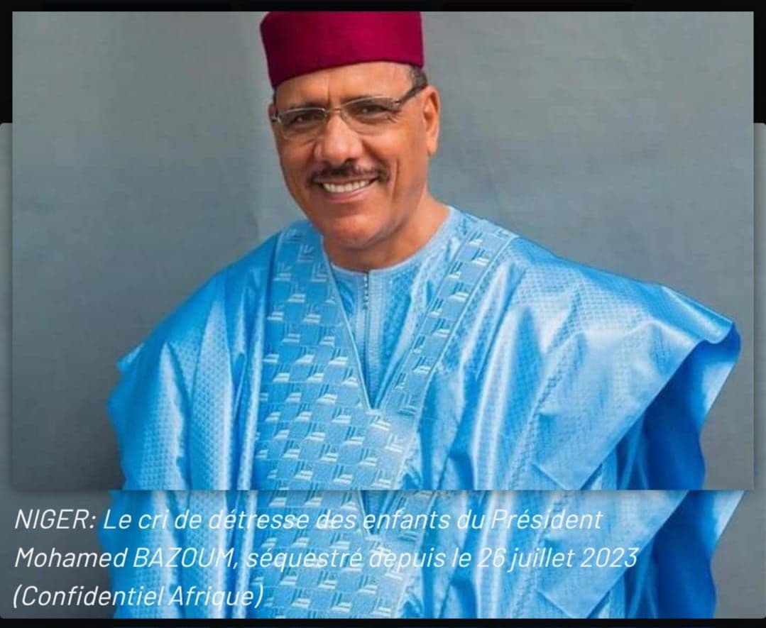 Au Niger: Les "libérateurs " continuent de retenir et de détenir l'ancien Président Bazoum.